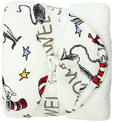 0875861277775 - TREND LAB HOODED TOWEL, DR SEUSS CAT IN THE HAT