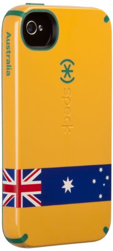 0875912025997 - SPECK SPK-A1394 LIMITED EDITION IPHONE 4S CANDYSHELL CASE, AUSTRALIA FLAG - 1 PACK - CARRYING CASE - YELLOW/BLUE/RED