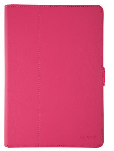 0875912030052 - SPECK PRODUCTS FITFOLIO FOR GALAXY TAB 10.1 - RASPBERRY PINK VEGAN LEATHER (SPK-A1800)