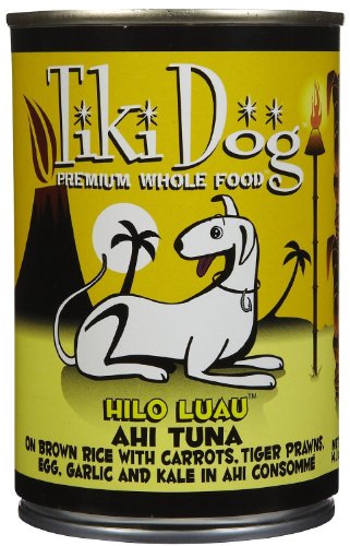 8759920008154 - TIKI DOG, CANNED DOG FOOD, HILO LUAU AHI TUNA, 14.1 OZ