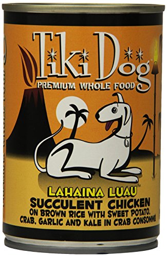 8759920008185 - TIKI DOG CANNED FOOD FOR DOGS, LAHAINA CHICKEN AND CRAB RECIPE (PACK OF 12 14-OUNCE CANS)