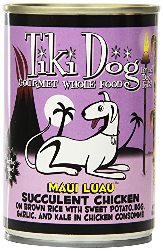 8759920008208 - TIKI DOG CANNED FOOD FOR DOGS, MAUI CHICKEN AND SWEET POTATO (PACK OF 12 14-OUNCE CANS)