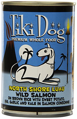 8759920008215 - TIKI DOG CANNED FOOD FOR DOGS, NORTH SHORE SALMON RECIPE (PACK OF 12 14-OUNCE CANS)