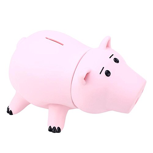 8761242704539 - ANIMAL PIGGY BANK SAVING COIN MONEY BOX 1PCS TOY STORY HAMM PIGGY BANK PINK PIG COIN MONEY BOX KIDS GREAT GIFT