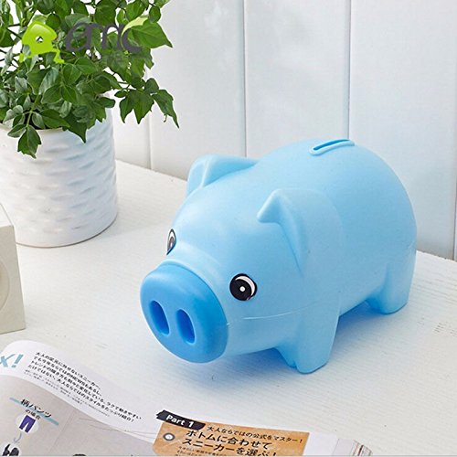 8761242704560 - MONEY BOXES CUTE PLASTIC PIGGY BANK SAVING CASH COIN MONEY BOX CHILDREN TOY KIDS GIFTS HOME COLLECTION