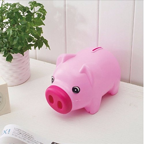 8761242704577 - MONEY BOXES CUTE PLASTIC PIGGY BANK SAVING CASH COIN MONEY BOX CHILDREN TOY KIDS GIFTS HOME COLLECTION