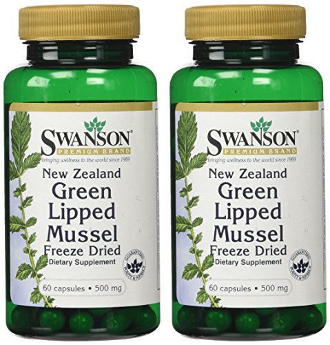 0087614114347 - SWANSON NEW ZEALAND GREEN LIPPED MUSSEL FREEZE DRIED 500 MG - 60 CAPSULES (PACK OF 3)