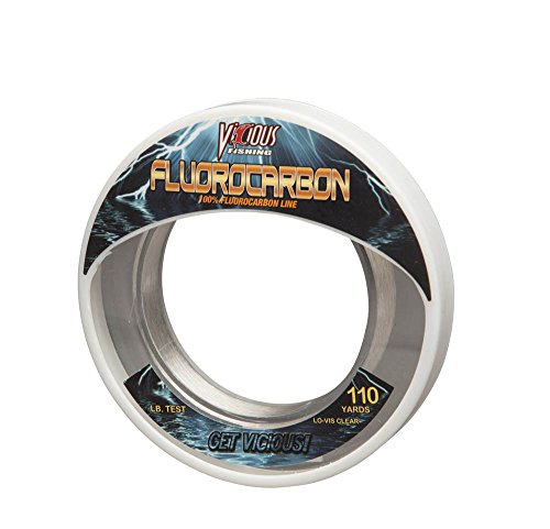 0876152005060 - VICIOUS FISHING 60# FLUOROCARBON LEADER LINE, 110 YD.
