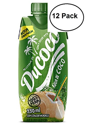 8765908457630 - DUCOCO COCONUT WATER - TASTY PRODUCT OF BRAZIL 11.1FL - (PACK OF 12)