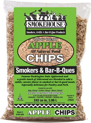 0876628000827 - SMOKEHOUSE PRODUCTS ALL NATURAL FLAVORED WOOD SMOKING CHIPS- APPLE