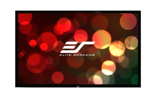 0876818000354 - ELITE SCREENS EZFRAME SERIES, 100-INCH DIAGONAL 16:9, FIXED FRAME HOME THEATER PROJECTION SCREEN, MODEL: R100WH1