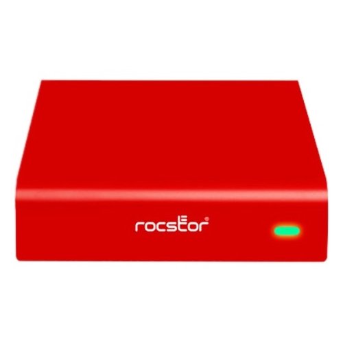 0876910008784 - ROCKSTAR ROCPRO 900E 4TB 3.5 EXTERNAL HARD DRIVE, RED (G269Q2-R1)