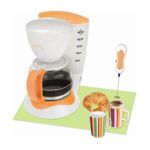 0877340001208 - SUNNY MORNING 10-CUP COFFEMAKER WITH BONUS ACCESSORIES TANGERINE & WHITE