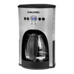 0877340002045 - PROGRAMMABLE 12 CUP COFFEE MAKER RED