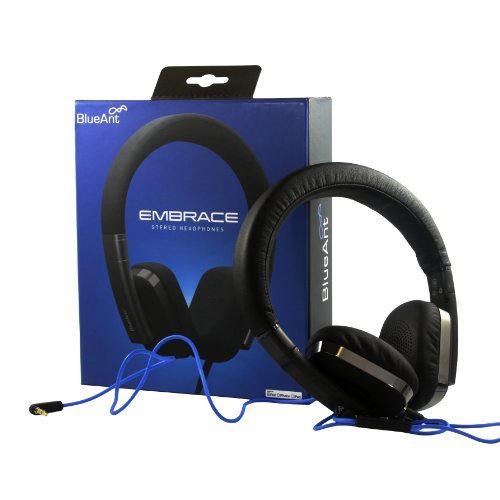 0878049001384 - BLUEANT EMBRACE MFI STEREO HEADPHONES WITH APPLE REMOTE FOR IPHONE/IPOD/IPAD AND ANDROID DEVICES