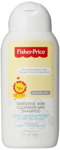 0878108001720 - FISHER-PRICE NEWBORN SENSITIVE SKIN 2-IN-1 CLEANSER AND SHAMPOO, 8 FLUID OUNCE