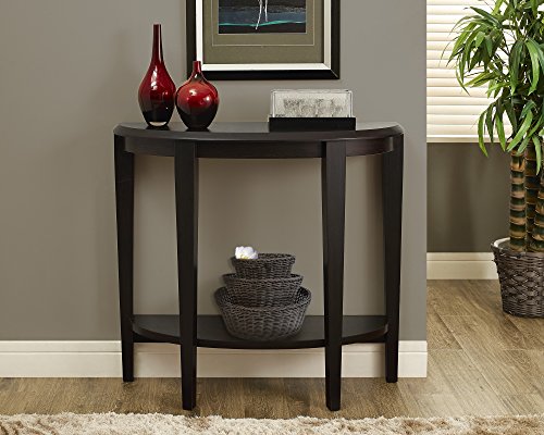 0878218000323 - MONARCH SPECIALTIES CAPPUCCINO HALL CONSOLE ACCENT TABLE, 36-INCH