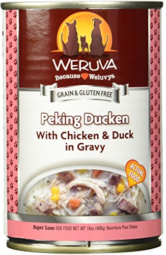 0878408004537 - WERUVA CHICKEN AND DUCK IN GRAVY DOG FOOD, 14.0 OZ, PACK OF 12