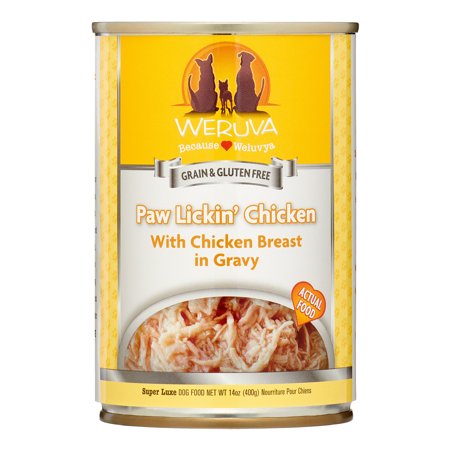 0878408006111 - WERUVA PAW LICKIN CANNED DOG FOOD CASE 14OZ