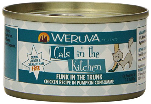 0878408008757 - WERUVA CATS IN THE KITCHEN FUNK IN THE TRUNK CAT FOOD (3.2 OZ (24 CAN CASE))