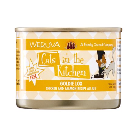 0878408008818 - WERUVA CATS IN THE KITCHEN GOLDIE LOX CAT FOOD (6 OZ (24 CAN CASE))
