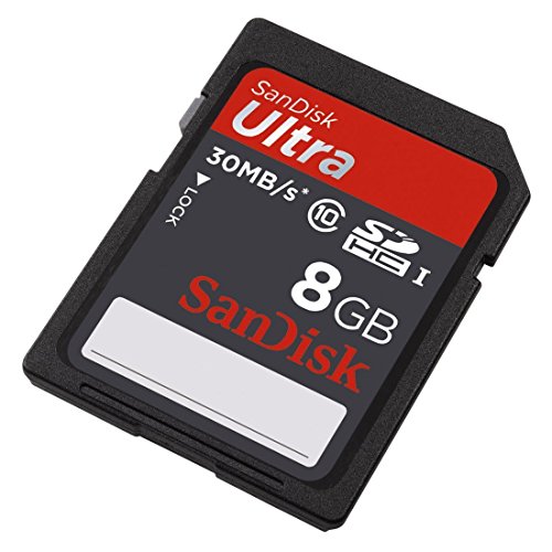 0878587003291 - SANDISK ULTRA 8GB SDHC CLASS 10/UHS-1 SDSDU-008G-U46 (CERTIFIED REFURBISHED)