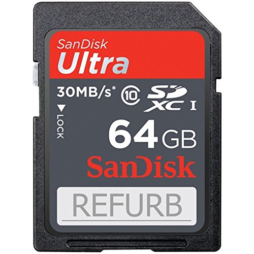 0878587003321 - SANDISK ULTRA 64GB SDXC CLASS 10/UHS-1 CARD SDSDU-064G-U46 (CERTIFIED REFURBISHED)