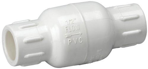 0879420001832 - HOMEWERKS VCK-P40-E3B IN-LINE CHECK VALVE, SOLVENT X SOLVENT, PVC SCHEDULE 40, 1/2-INCH