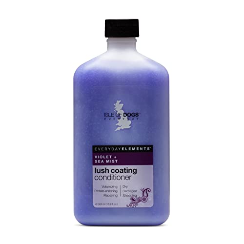 0879472000913 - EVERYDAY ISLE OF DOGS LUSH COATING, VIOLET + SEA MIST DOG CONDITIONER FOR DRY, DAMAGED AND SHEDDING HAIR, 16.9OZ