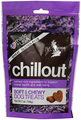 0879472001187 - ISLE OF DOGS CHILL OUT SOFT CHEW DOG TREAT, 7-OUNCE