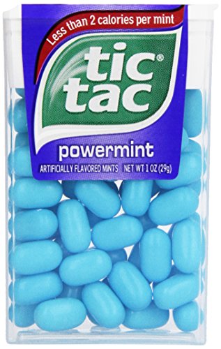 0879488162285 - TIC TAC POWERMINT SINGLES, 1 OUNCE (PACK OF 12)