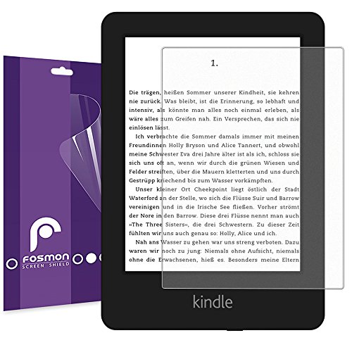 0879562280096 - FOSMON ANTI-GLARE (MATTE) SCREEN PROTECTOR SHIELD FOR AMAZON KINDLE PAPERWHITE / KINDLE 3/ KINDLE 4 / KINDLE TOUCH - 3 PACK