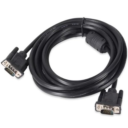 0879565018481 - FOSMON HIGH RESOLUTION MONITOR CABLE (MALE VGA TO MALE VGA) - 10 FT
