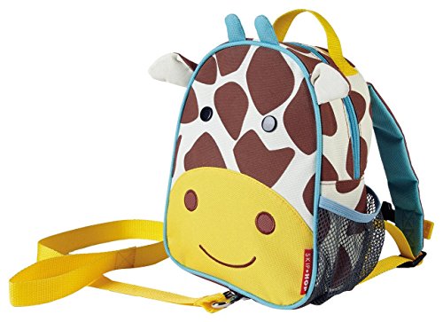 0879674016507 - SKIP HOP ZOO LITTLE KID AND TODDLER SAFETY HARNESS BACKPACK, AGES 2+, MULTI JULES GIRAFFE