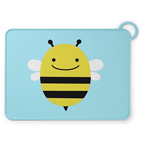 0879674020498 - SKIP HOP ZOO FOLD AND GO PLACEMAT, BEE