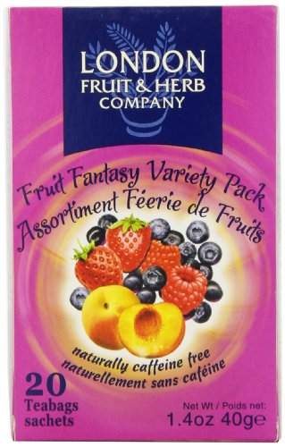 0879717003273 - LONDON FRUIT & HERB COMPANY TEA, FRUIT FANTASY VARIETY PACK, 20 COUNT
