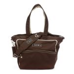 0879807000748 - BE SPICY DIAPER BAG BROWN CHAMPAGNE