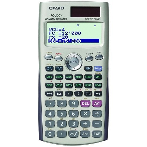 8800003272945 - CASIO FC 200V FINANCIAL CALCULATOR - 14 DIGITS - NEW IN BOX - SEALED SHIPS TO WORLDWIDE