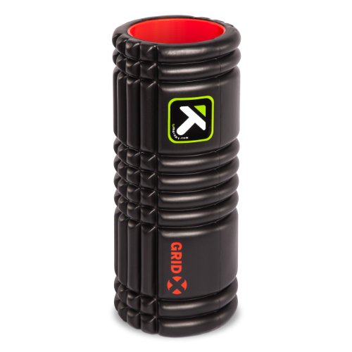8801019213557 - TRIGGERPOINT GRID FOAM ROLLER WITH FREE ONLINE INSTRUCTIONAL VIDEOS, X EXTRA FIRM (13-INCH)