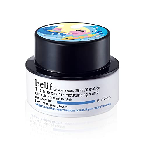 8801051475210 - BELIF THE TRUE CREAM MOISTURIZING BOMB | 26 HOURS HYDRATING ANTIOXIDANT FACE SKINCARE | SOOTHING & LIGHTWEIGHT WITH POWERFUL HYDRATING HERB BLEND | FACIAL MOISTURIZER FOR DRY & OILY SKIN