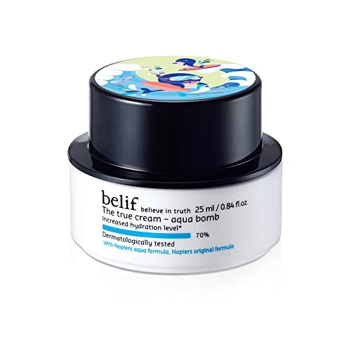 8801051475234 - BELIF THE TRUE CREAM AQUA BOMB | RICH YET WEIGHTLESS FACE MOISTURIZER FOR COMBINATION TO OILY SKIN | ANTIOXIDANTS, LADY MANTLE & OAT HUSK | DAILY HYDRATING FACIAL CREAM MINIMIZES PORES