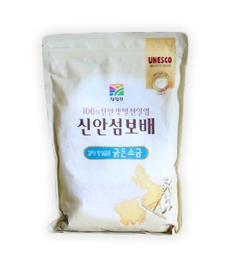 8801052730455 - NATURAL PREMIUM SEA SALT FOR KIMCHI BRINING: THE JEWEL OF SINAN ISLAND BY CHUNG-JUNG-ONE (2.2 LBS)