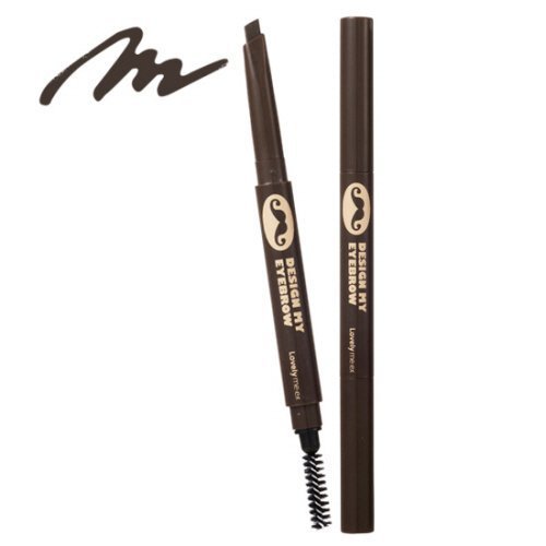 8802044101987 - THE FACE SHOP LOVELY ME:EX DESIGN MY EYEBROW (AUTO) #3 BLACK BROWN