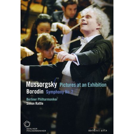 0880242567987 - BERLINER PHILHARMONIC/SIMON RATTLE: MUSSORGSKY - PICTURES AT AN EXHIBITION/BORODIN - SYMPHONY NO. 2