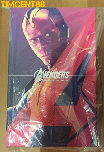 8803537368511 - READY! HOT TOYS MMS 296 AVENGERS AGE OF ULTRON AOU VISION FIGURE 1/6 NEW 12 INCH