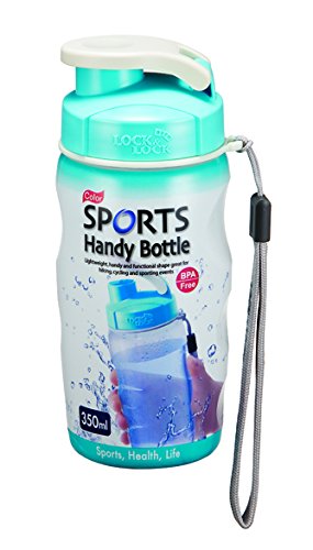 8803733726016 - 350ML BLUE HANDY SPORTS BOTTLE WITH CARRY STRAP