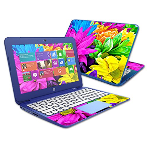 0088057742463 - MIGHTYSKINS PROTECTIVE VINYL SKIN DECAL COVER FOR HP STREAM 13 LAPTOP COVER WRAP STICKER SKINS COLORFUL FLOWERS