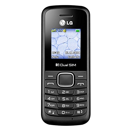 8806084975652 - LG B220A UNLOCKED GSM QUAD-BAND DUAL SIM PHONE (BLACK)