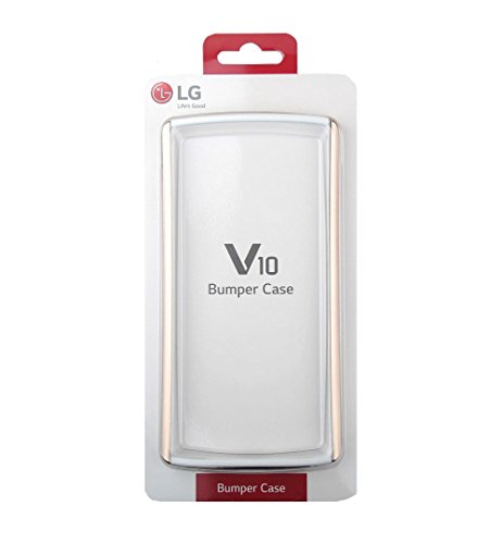 8806084997432 - GENUINE OEM ORIGINAL LG WHITE BUMPER FRAME PROTECTIVE CASE COVER (CSV-130) FOR LG V10 PHONE