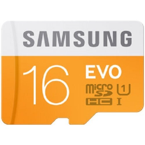8806085627291 - SAMSUNG 16GB EVO CLASS 10 MICROSDHC UHS-I CARD UP TO 48MB/S WITHOUT ADAPTER (MB-MP16D/CN)